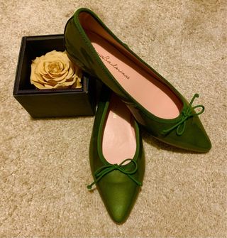 Bailarinas Euforia charol verde