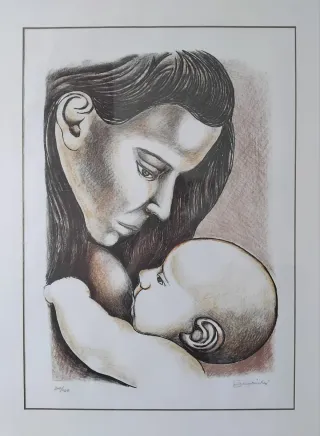 Allattamento Luigi Guerricchio 1971