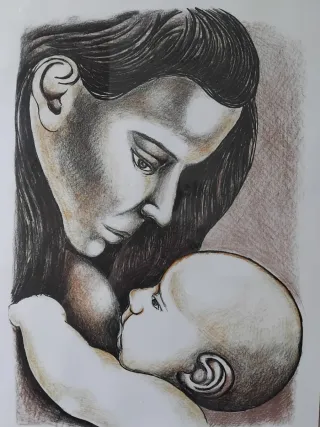 Allattamento Luigi Guerricchio 1971