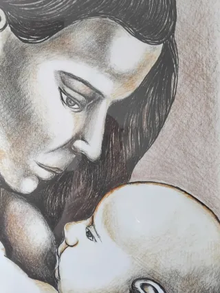 Allattamento Luigi Guerricchio 1971