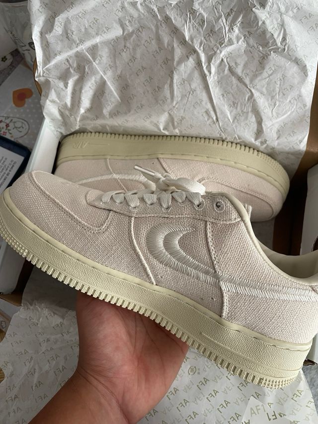 Nike Air Force 1 x Stussy Beige