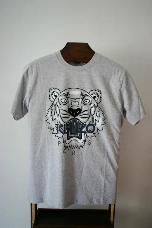 Camiseta Kenzo Gris Talla M con Etiquetas