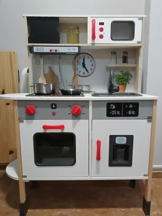 Cocinita Madera Lidl + 70 Accesorios