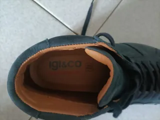 Scarponcini scamosciati uomo blu