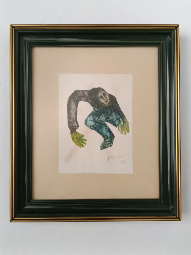 Boceto grabado firmado Ardevinez