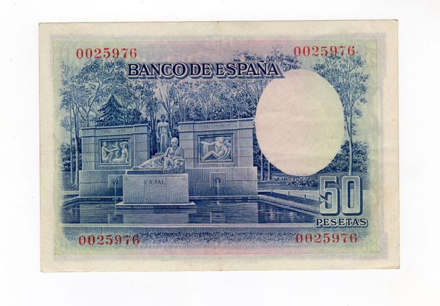 Billete 50 Pesetas Banco de España 1935