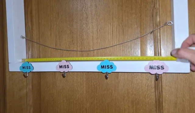 Portafoto decorativo con ganci