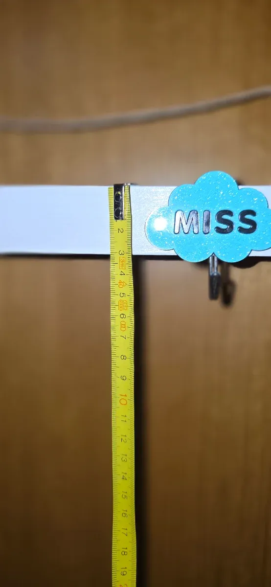 Portafoto decorativo con ganci