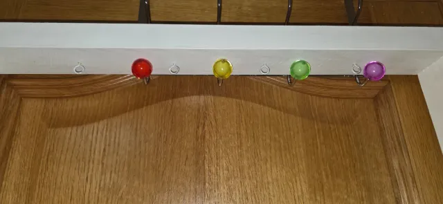 Portafoto decorativo con ganci