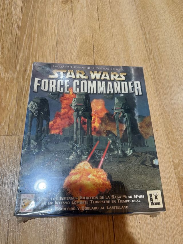 Big Box Star Wars Force Commander PC Juego