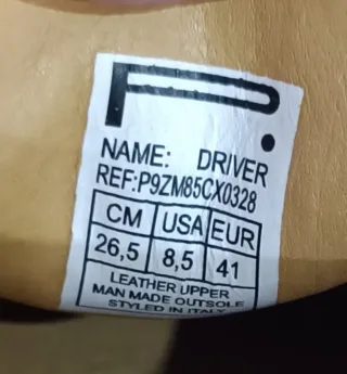 Mocasines Pirelli zapatos T-41