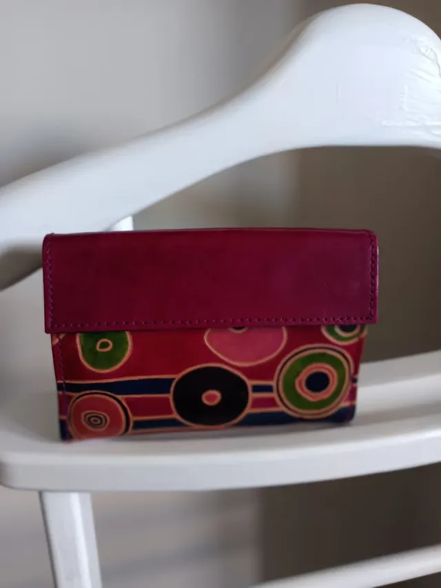 Cartera de piel Belmonte multicolor