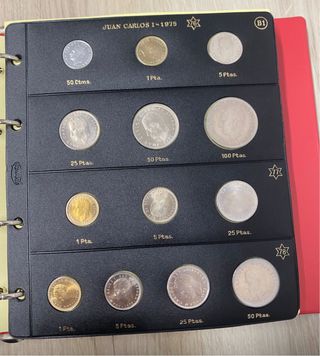 Monedas Pesetas Juan Carlos I sin circular