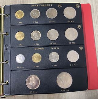 Monedas Pesetas Juan Carlos I sin circular