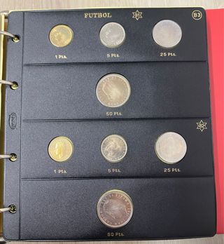 Monedas Pesetas Juan Carlos I sin circular