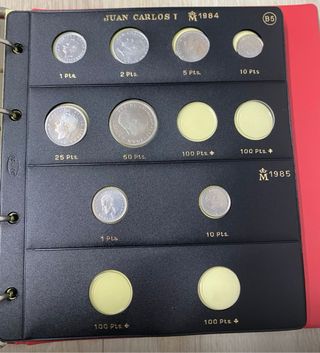 Monedas Pesetas Juan Carlos I sin circular