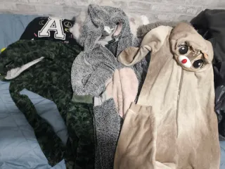 Lote 3 Monos Pijama Disfraz Niño
