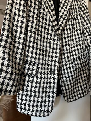 Blazer y pantalon Stradivarius pata de gallo