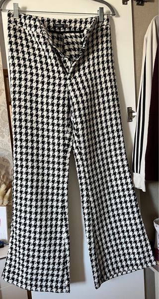 Blazer y pantalon Stradivarius pata de gallo