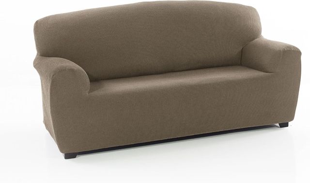 Capa Elástica Universal Castanho de 3 Lugares