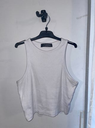 Camiseta Básica Sin Mangas Primark Talla M