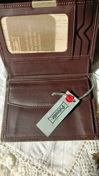 Cartera Pielnoble Hombre Marrón/Negro