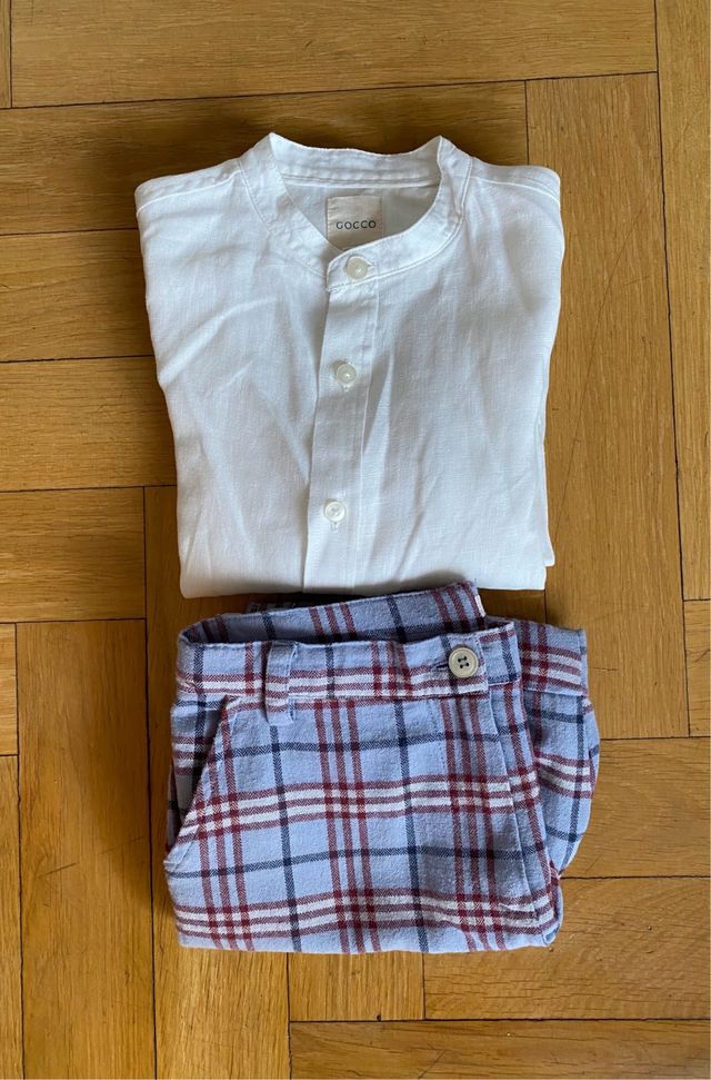Conjunto Gocco pantalón y camisa niño
