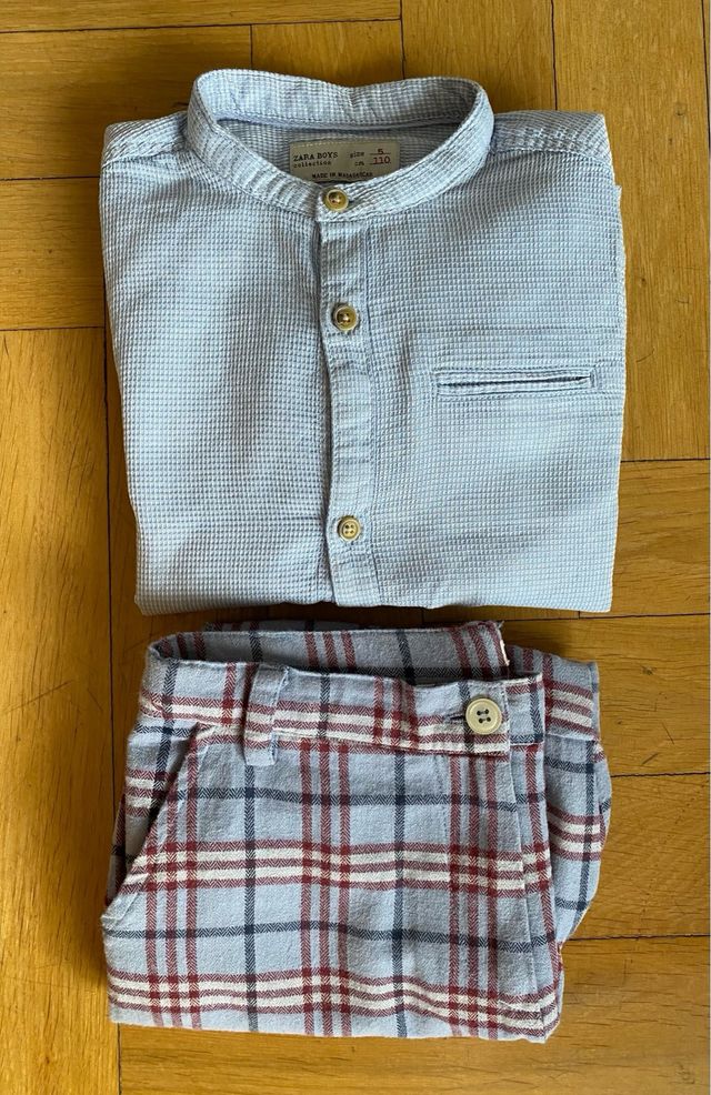 Conjunto Gocco pantalón y camisa niño