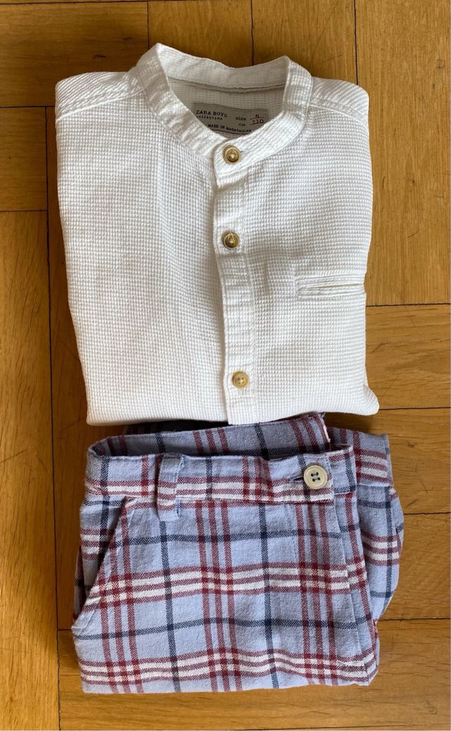 Conjunto Gocco pantalón y camisa niño