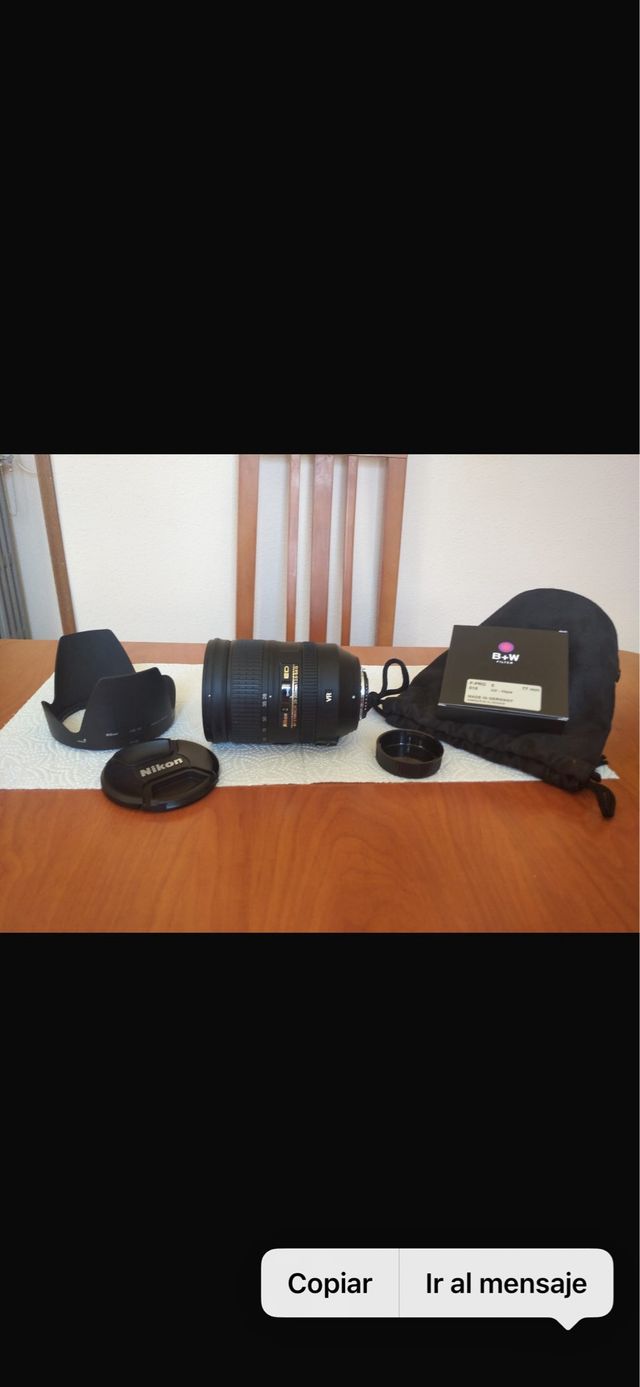 OBJETIVO NIKON AF-S 28-300 G CÁMARAS NIKON Y FUJI