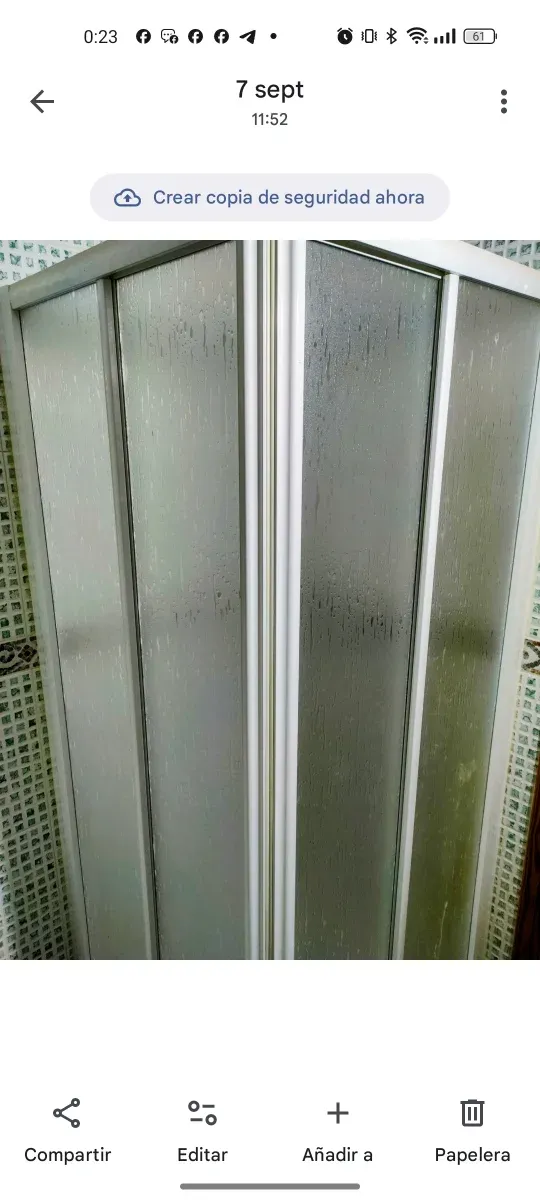 Mampara ducha completa con plato