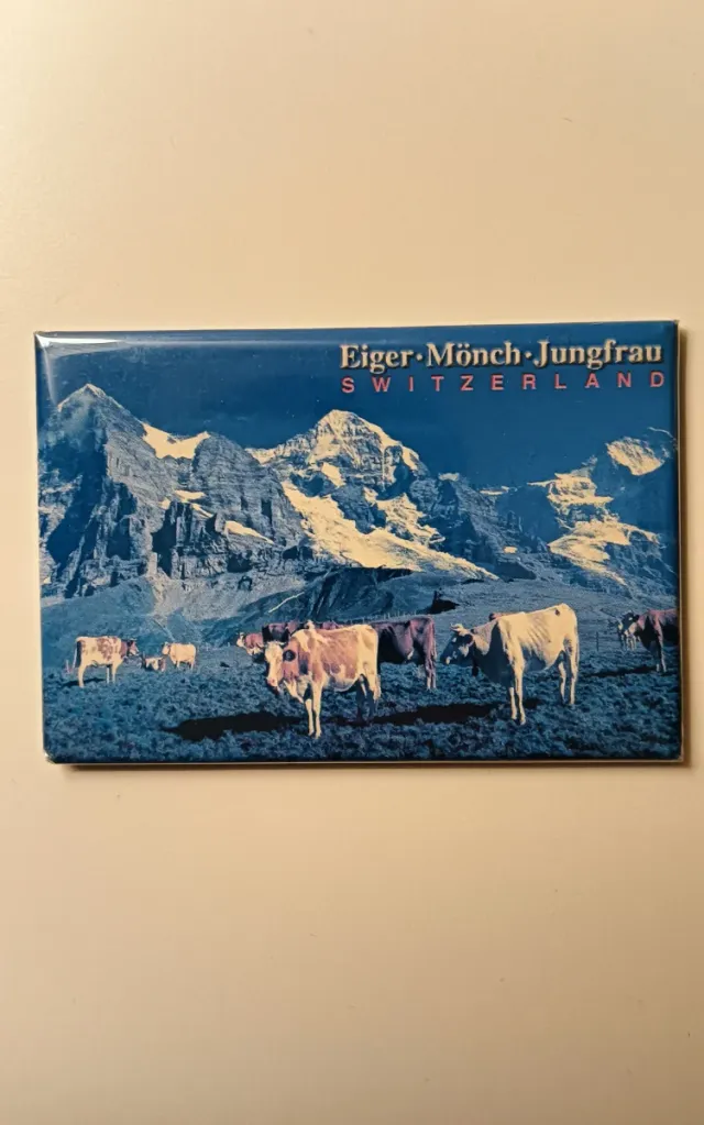 Imán Suiza Eiger Mönch Jungfrau.