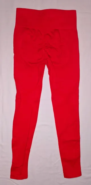 Leggings deportivos rojos talla XS