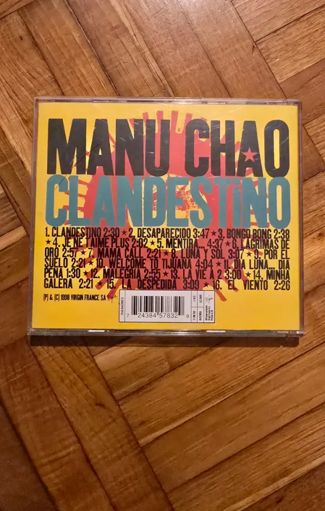 CD 2 Albumes de Manu Chao