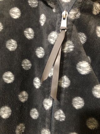 Giubbotto pile Solo Soprani pois