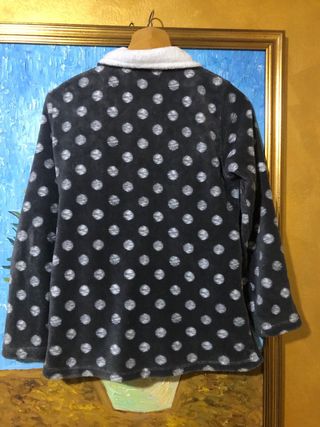 Giubbotto pile Solo Soprani pois