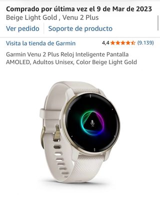 Garmin Venu 2 Plus Reloj Inteligente
