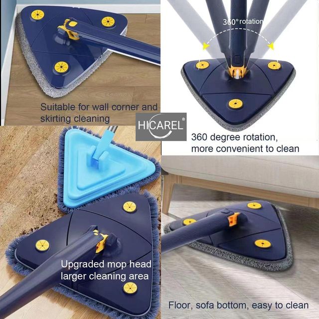 Esregona Triangular de Microfibra Autodrenante 360°