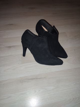 Botines tacón medio Marypaz negros