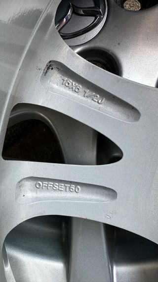 Llantas 16” Mazda 2  4x100