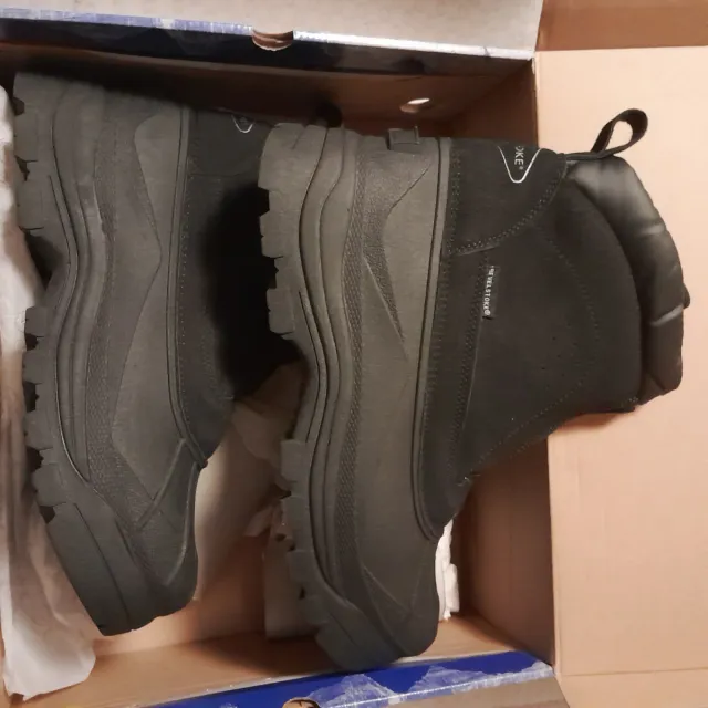 Botas de Nieve Revelstoke Hombre Negras