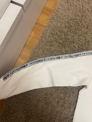 Sudadera Lacoste Blanca