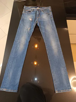 Jeans Rifle uomo blu strappati