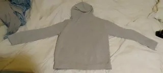 Sudadera Nike Air Gris con Símbolo Rojo