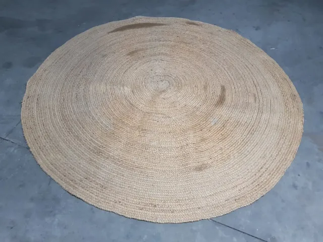 Tappeto rotondo in juta 204 cm