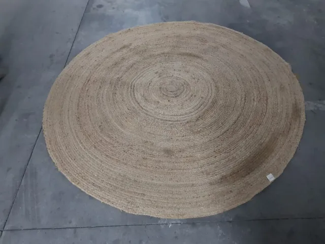 Tappeto rotondo in juta 204 cm