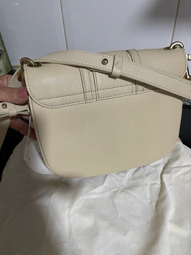 Bolso See By Chloé Hana Beige y Dorado