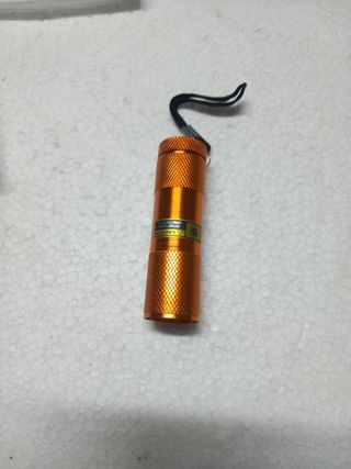 Linterna UV 9 LED Aluminio AAA