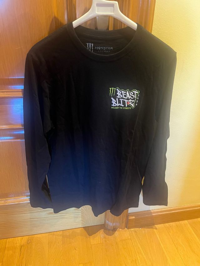 Camiseta Monster Energy Edición Limitada Negra