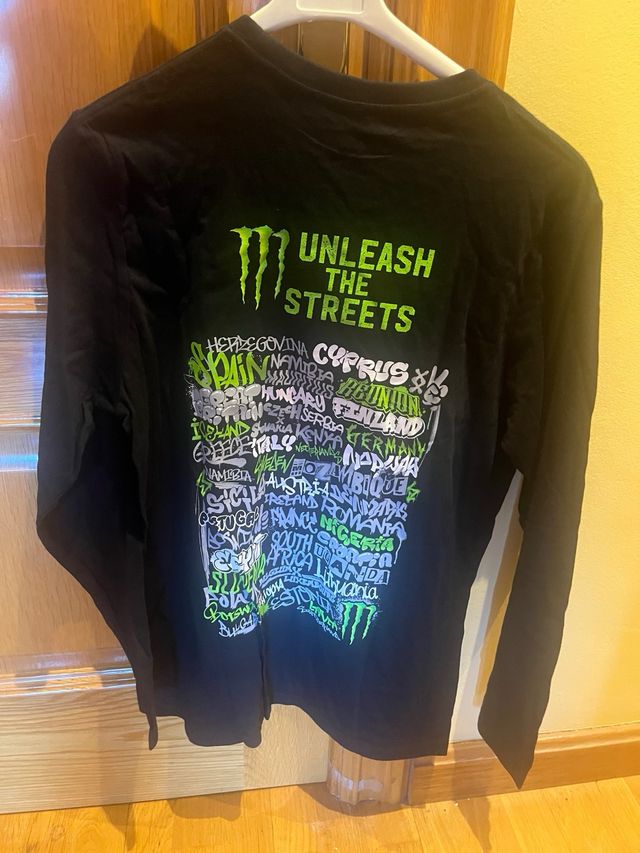 Camiseta Monster Energy Edición Limitada Negra